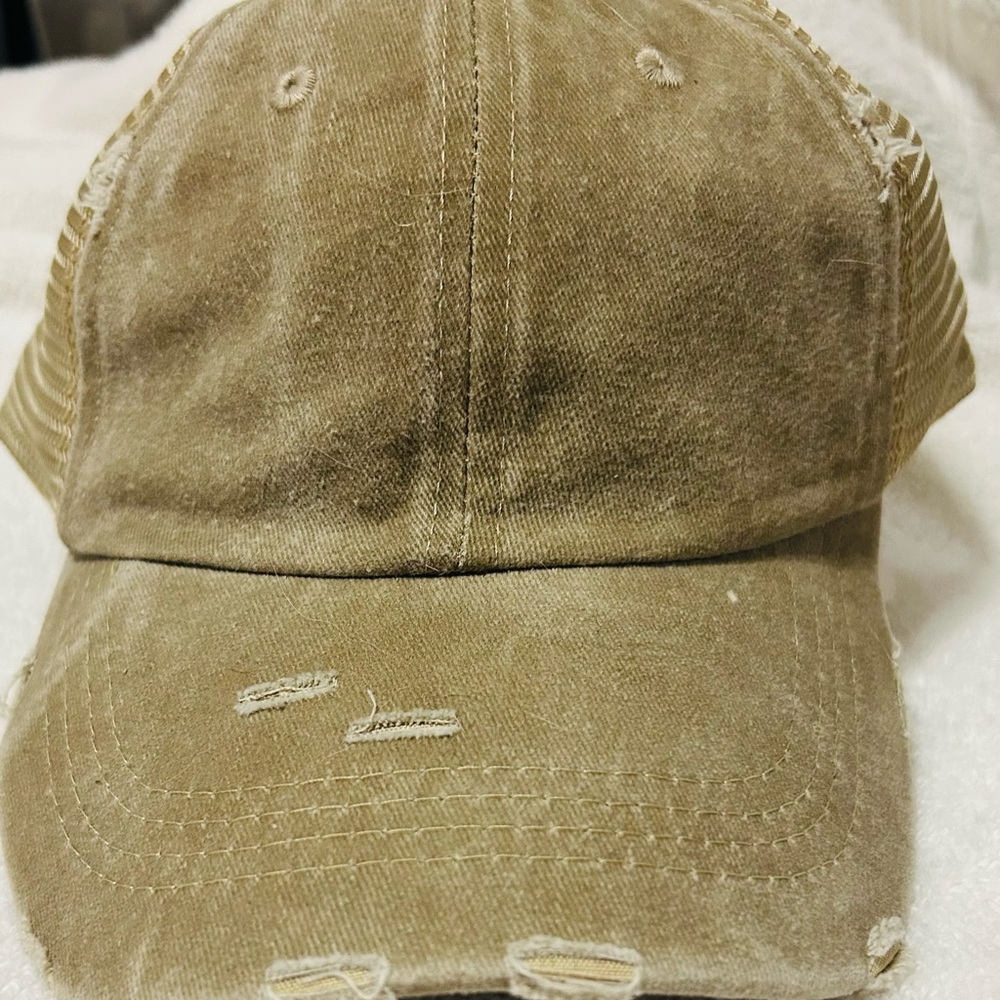 Brand New Tan Ball Cap